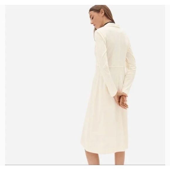 Everlane Ivory Midi Dress - Picture 2 of 10